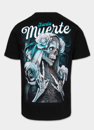 Pitbull Sports santa muerte Tshirt-black